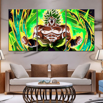 Dragon Ball Super Canvas Wall Art - DR5019 - Legendary Super Saiyan Broly