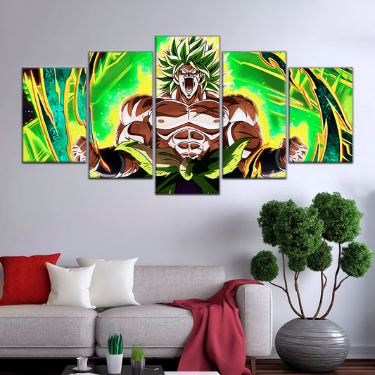 Dragon Ball Super Canvas Wall Art - DR5019 - Legendary Super Saiyan Broly