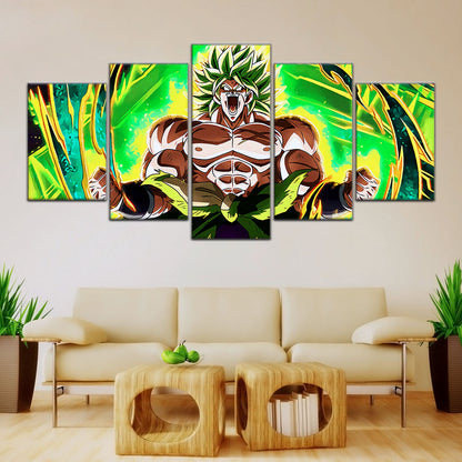 Dragon Ball Super Canvas Wall Art - DR5019 - Legendary Super Saiyan Broly