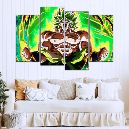 Dragon Ball Super Canvas Wall Art - DR5019 - Legendary Super Saiyan Broly