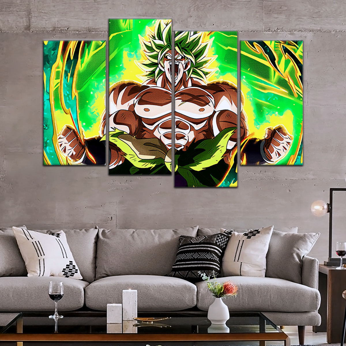 Dragon Ball Super Canvas Wall Art - DR5019 - Legendary Super Saiyan Broly