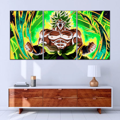 Dragon Ball Super Canvas Wall Art - DR5019 - Legendary Super Saiyan Broly