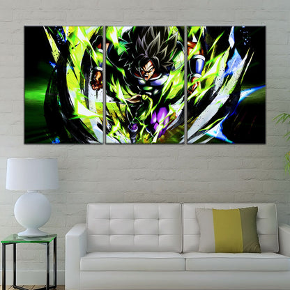 Dragon Ball Super Canvas Wall Art - DR5020 - Legendary Super Saiyan Broly