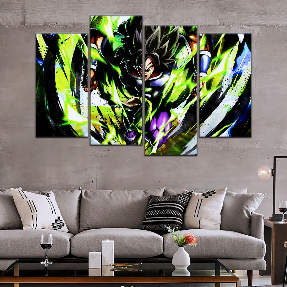 Dragon Ball Super Canvas Wall Art - DR5020 - Legendary Super Saiyan Broly