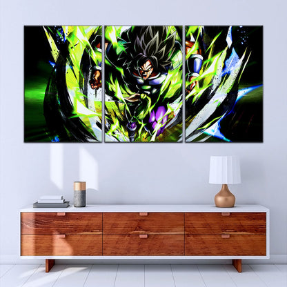 Dragon Ball Super Canvas Wall Art - DR5020 - Legendary Super Saiyan Broly