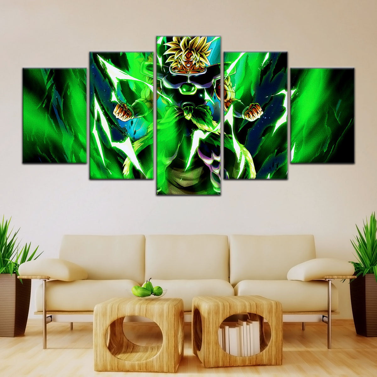 Dragon Ball Super Canvas Wall Art - DR5021 - Legendary Super Saiyan Broly