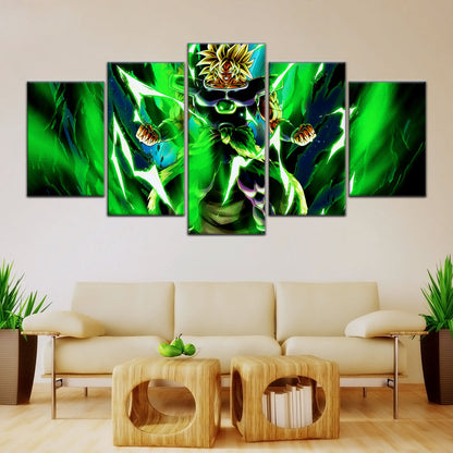 Dragon Ball Super Canvas Wall Art - DR5021 - Legendary Super Saiyan Broly