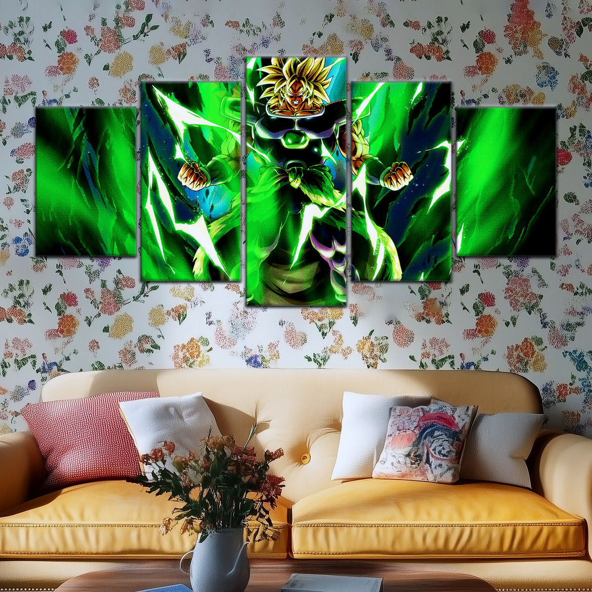 Dragon Ball Super Canvas Wall Art - DR5021 - Legendary Super Saiyan Broly