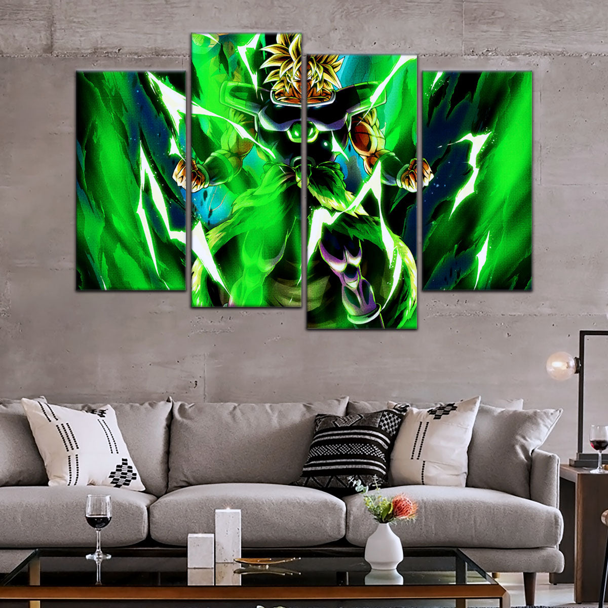 Dragon Ball Super Canvas Wall Art - DR5021 - Legendary Super Saiyan Broly