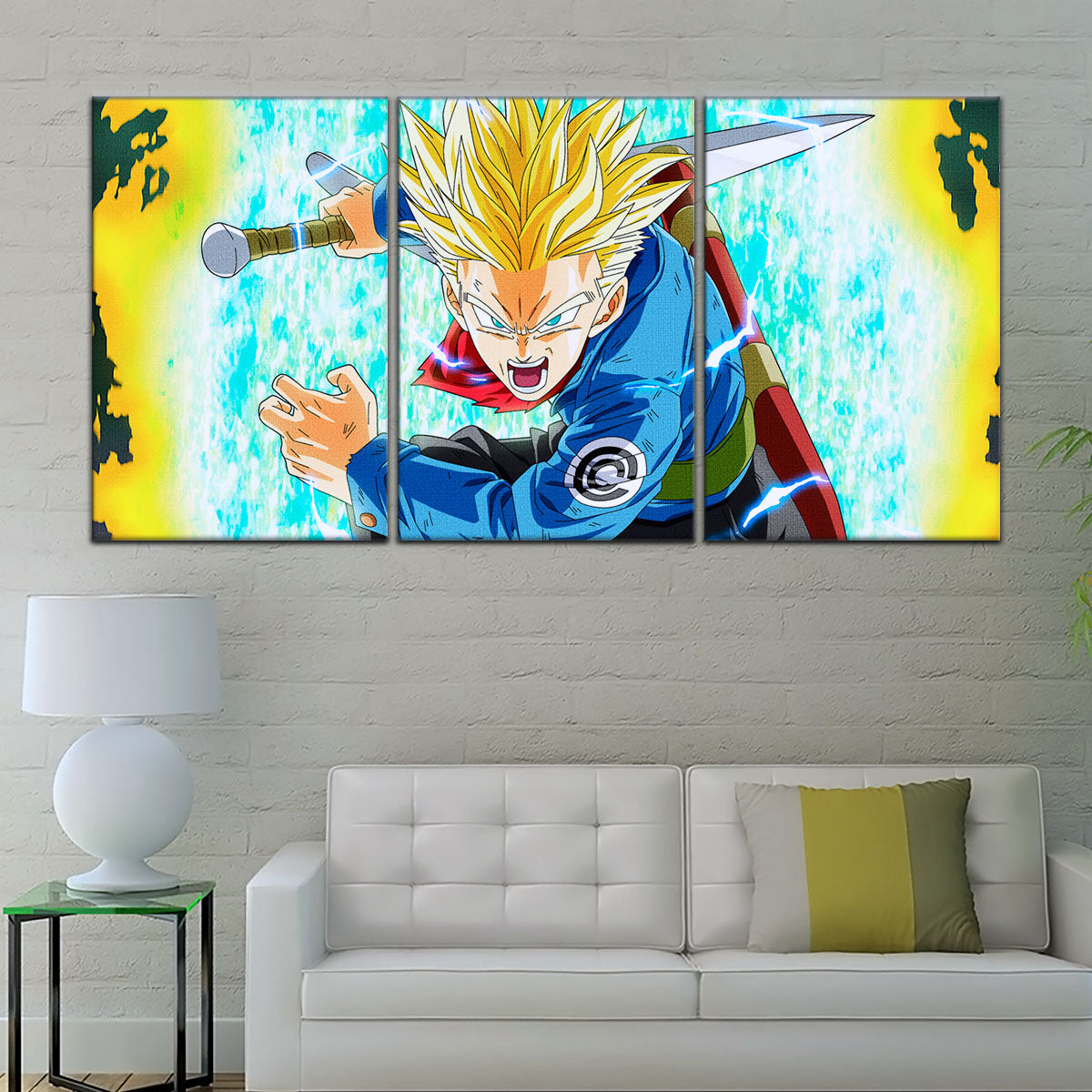 Dragon Ball Super Canvas Wall Art - DR5106 - Future Trunks Super Saiyan