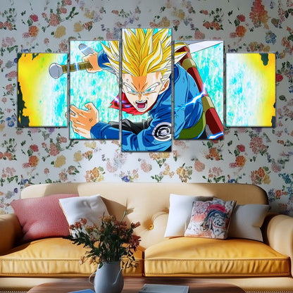 Dragon Ball Super Canvas Wall Art - DR5106 - Future Trunks Super Saiyan