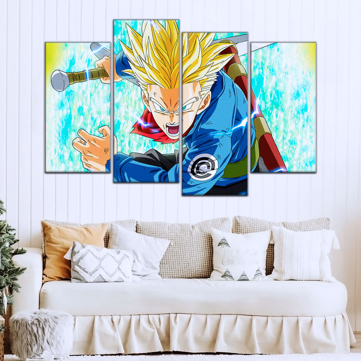 Dragon Ball Super Canvas Wall Art - DR5106 - Future Trunks Super Saiyan