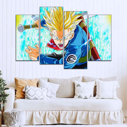 Dragon Ball Super Canvas Wall Art - DR5106 - Future Trunks Super Saiyan