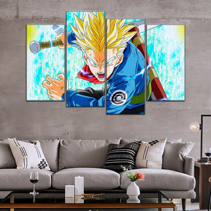 Dragon Ball Super Canvas Wall Art - DR5106 - Future Trunks Super Saiyan