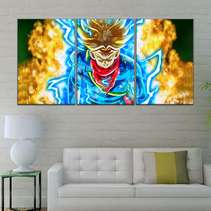 Dragon Ball Super Canvas Wall Art - DR5107 - Future Trunks Super Saiyan