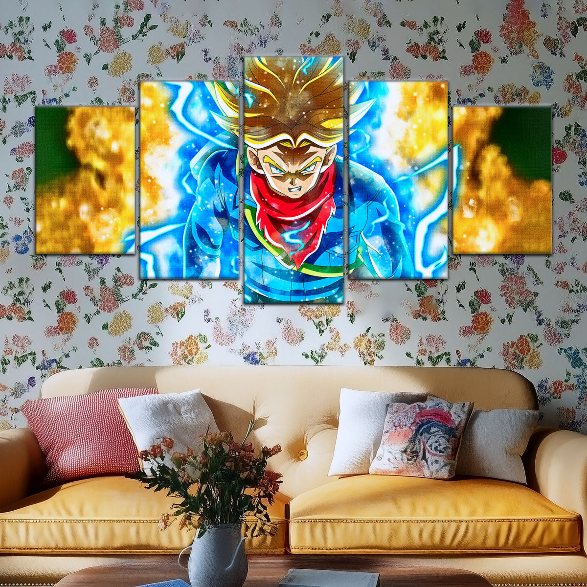 Dragon Ball Super Canvas Wall Art - DR5107 - Future Trunks Super Saiyan