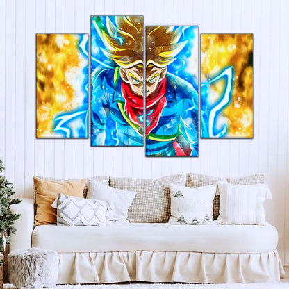 Dragon Ball Super Canvas Wall Art - DR5107 - Future Trunks Super Saiyan