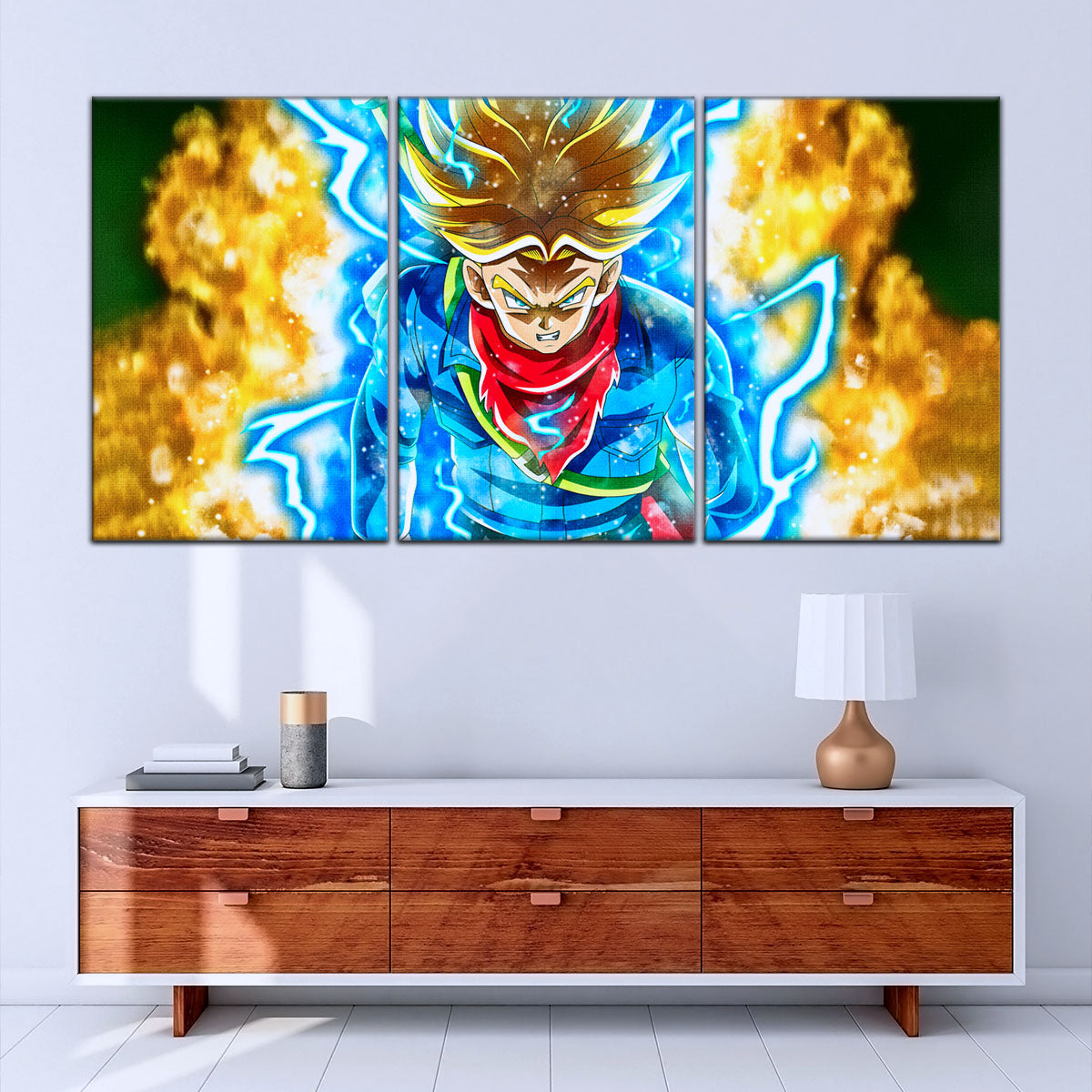 Dragon Ball Super Canvas Wall Art - DR5107 - Future Trunks Super Saiyan