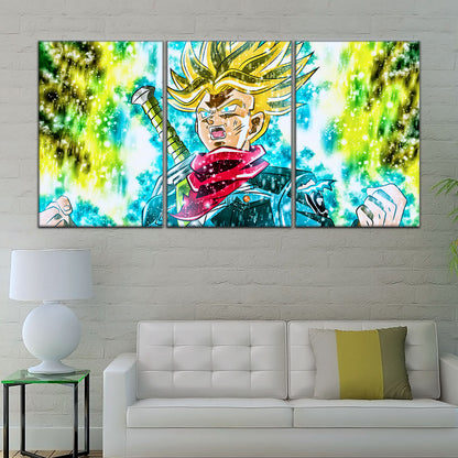 Dragon Ball Super Canvas Wall Art - DR5110 - Future Trunks Super Saiyan