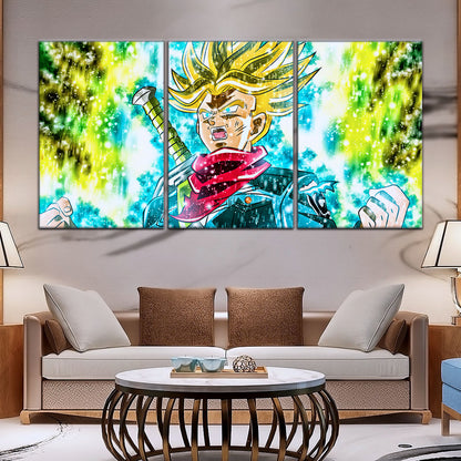 Dragon Ball Super Canvas Wall Art - DR5110 - Future Trunks Super Saiyan
