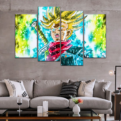 Dragon Ball Super Canvas Wall Art - DR5110 - Future Trunks Super Saiyan