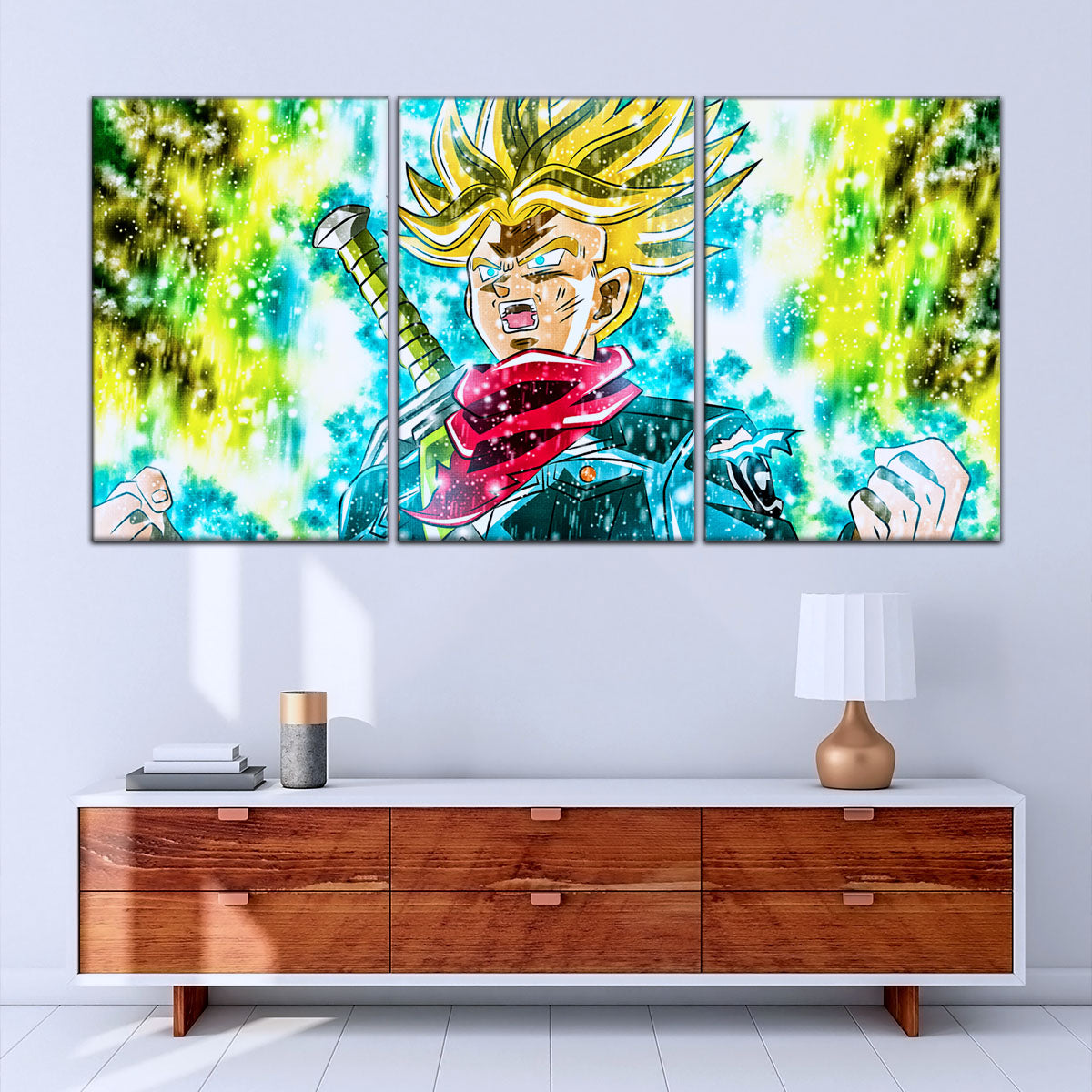 Dragon Ball Super Canvas Wall Art - DR5110 - Future Trunks Super Saiyan