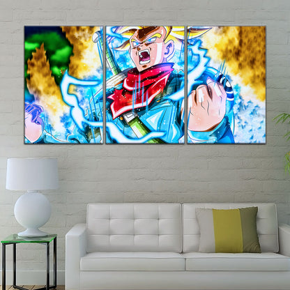 Dragon Ball Super Canvas Wall Art - DR5111 - Future Trunks Super Saiyan