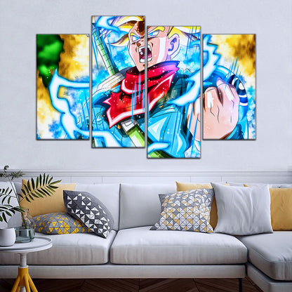 Dragon Ball Super Canvas Wall Art - DR5111 - Future Trunks Super Saiyan