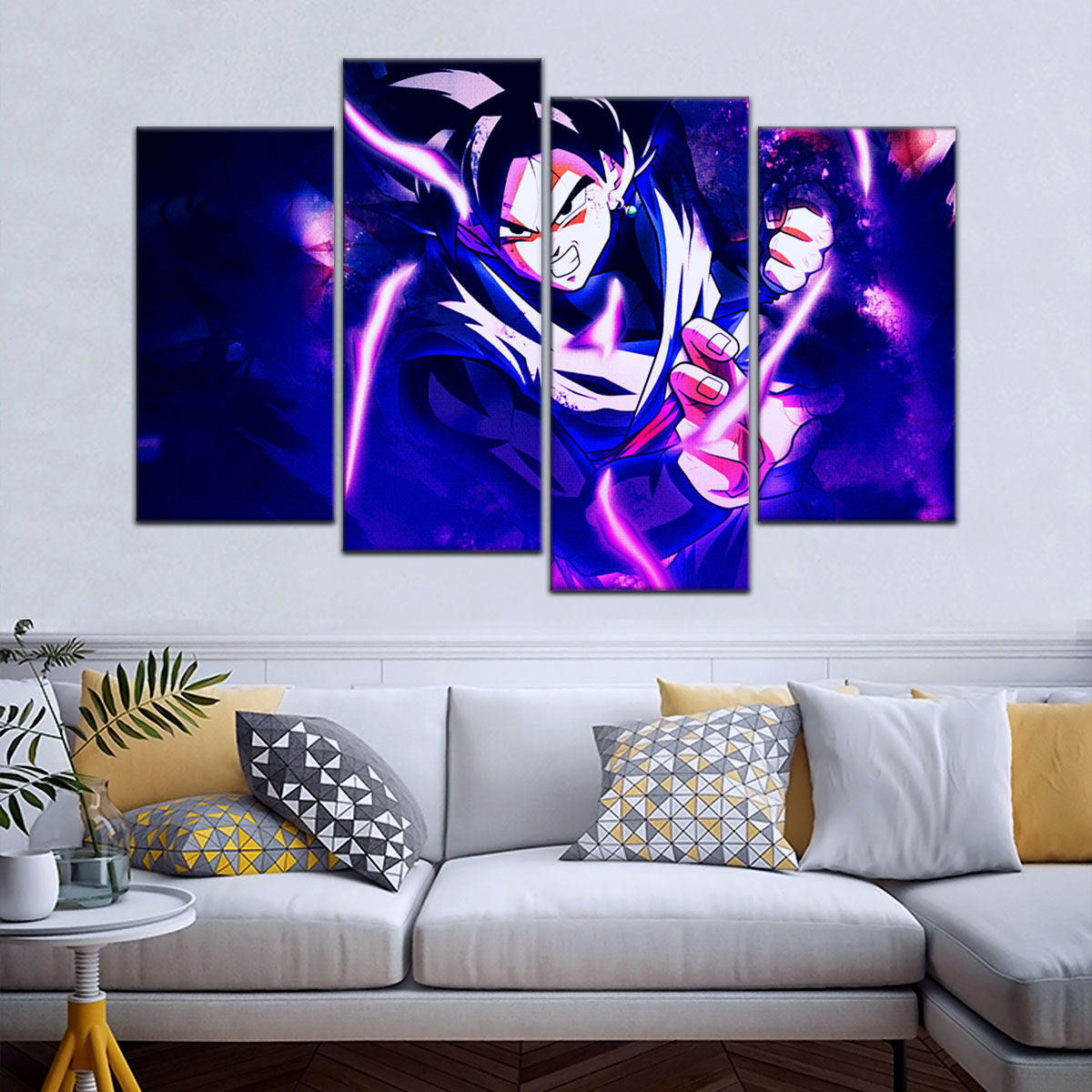 Dragon Ball Super Canvas Wall Art - DR5003 - Super Saiyan Goku Black