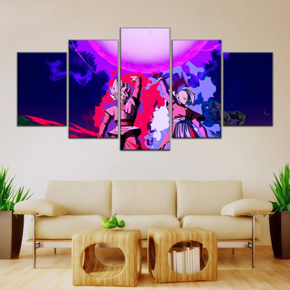 Dragon Ball Super Canvas Wall Art - DR5135 - Super Saiyan Rose Goku Black and Zamasu