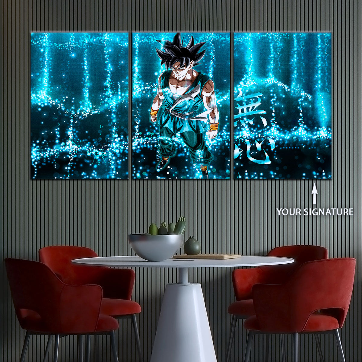 Dragon Ball Super Canvas Wall Art - DR5034 - Ultra Instinct Goku