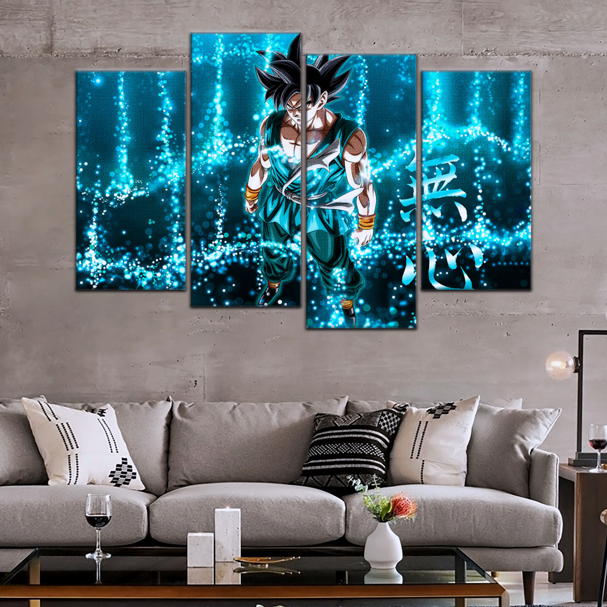 Dragon Ball Super Canvas Wall Art - DR5034 - Ultra Instinct Goku