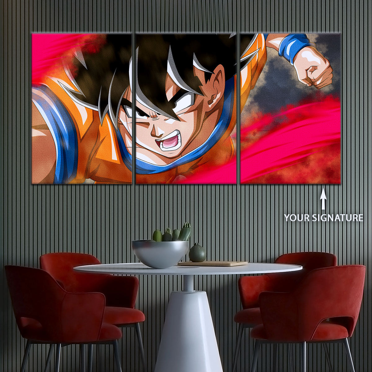 Dragon Ball Super Canvas Wall Art - DR5036 - Ultra Instinct Goku