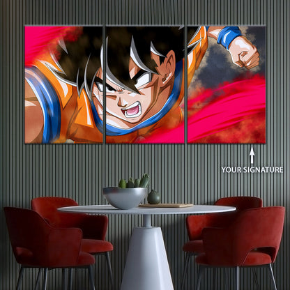 Dragon Ball Super Canvas Wall Art - DR5036 - Ultra Instinct Goku
