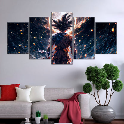 Dragon Ball Super Canvas Wall Art - DR5074 - Ultra Instinct Goku