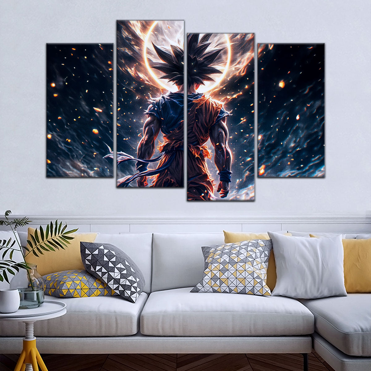 Dragon Ball Super Canvas Wall Art - DR5074 - Ultra Instinct Goku