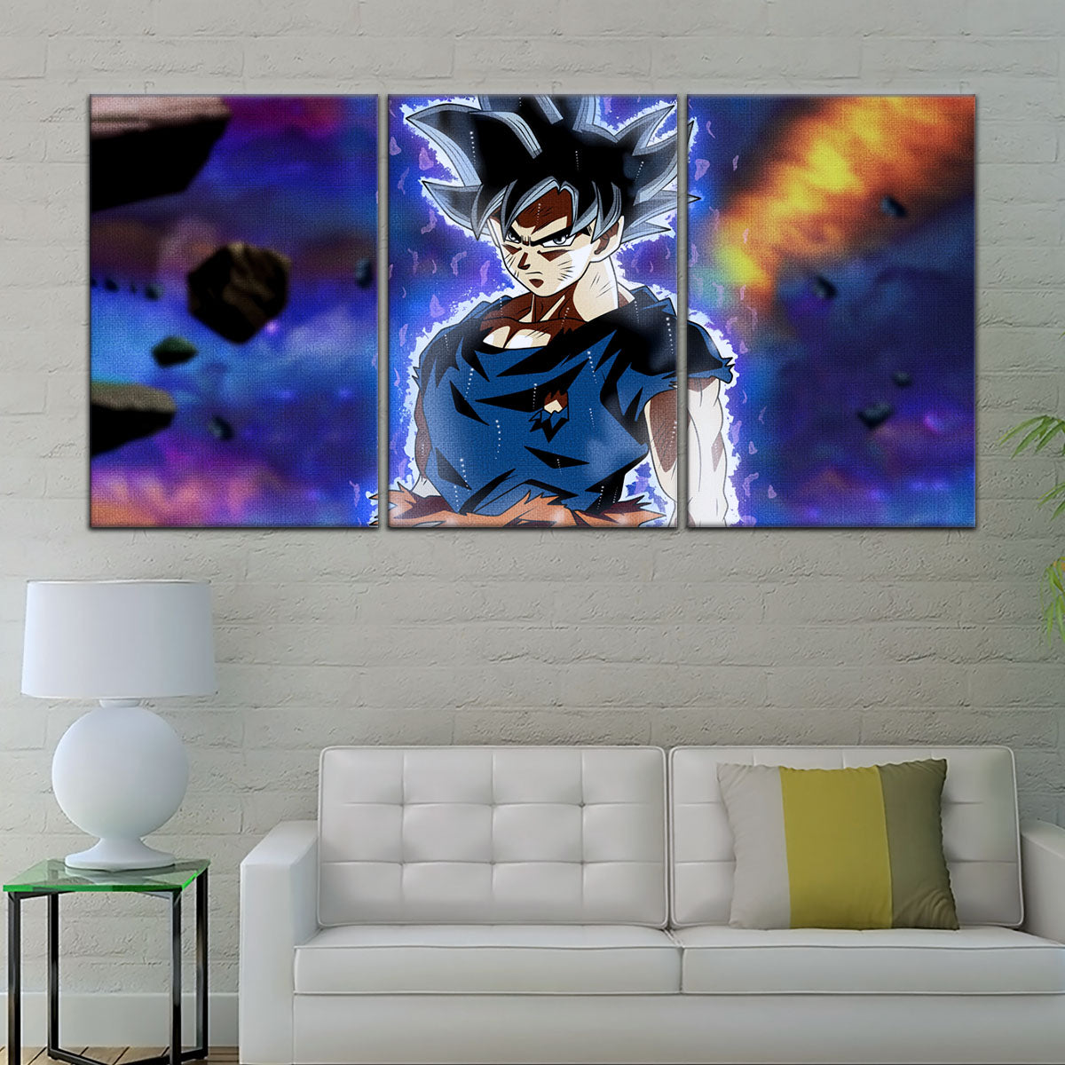 Dragon Ball Super Canvas Wall Art - DR5075 - Ultra Instinct Goku