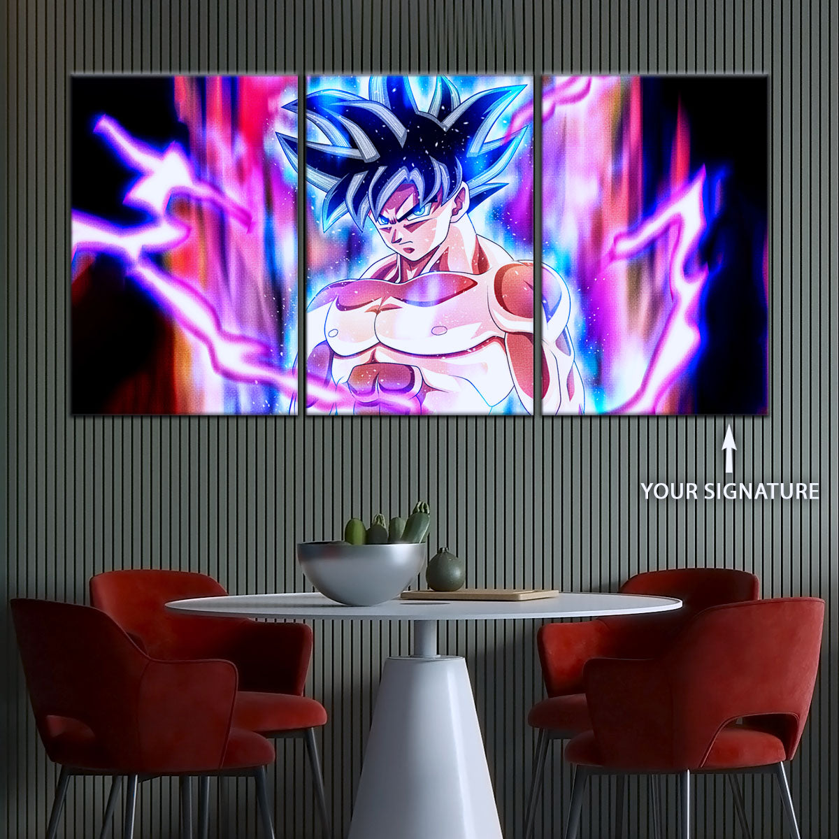 Dragon Ball Super Canvas Wall Art - DR5076 - Ultra Instinct Goku