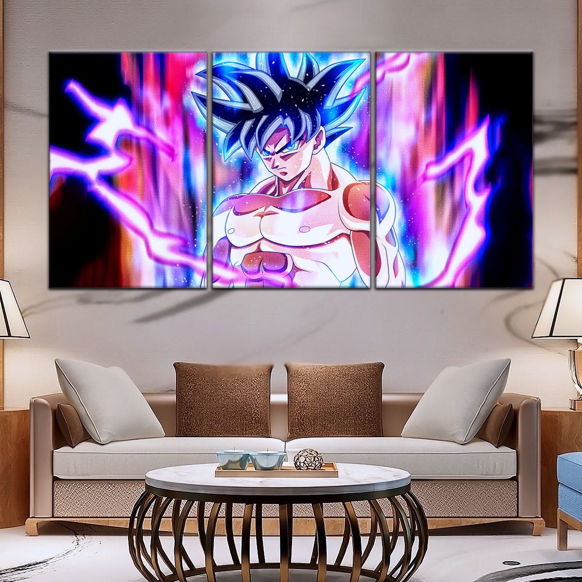 Dragon Ball Super Canvas Wall Art - DR5076 - Ultra Instinct Goku