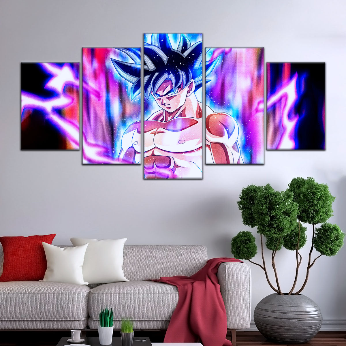 Dragon Ball Super Canvas Wall Art - DR5076 - Ultra Instinct Goku