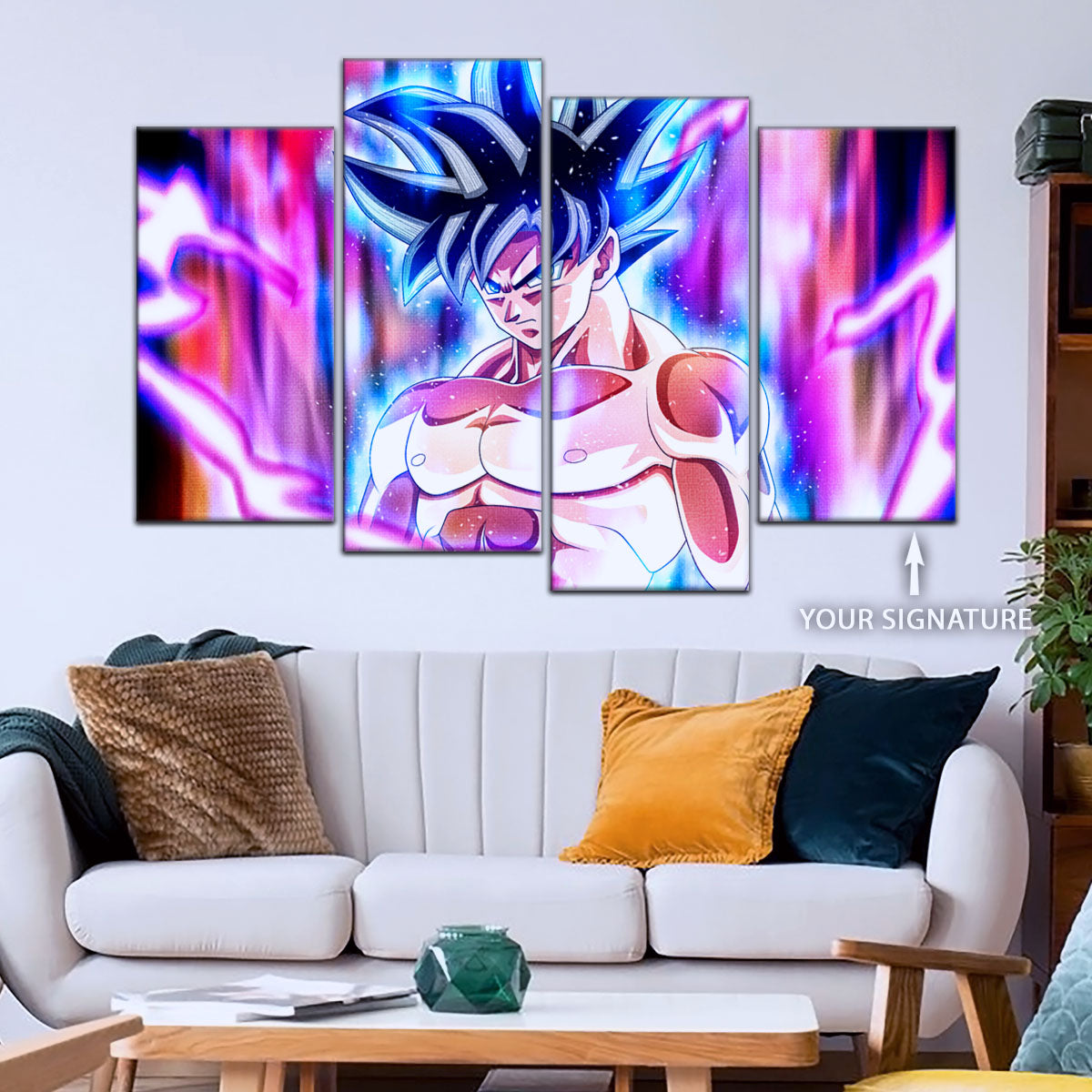 Dragon Ball Super Canvas Wall Art - DR5076 - Ultra Instinct Goku
