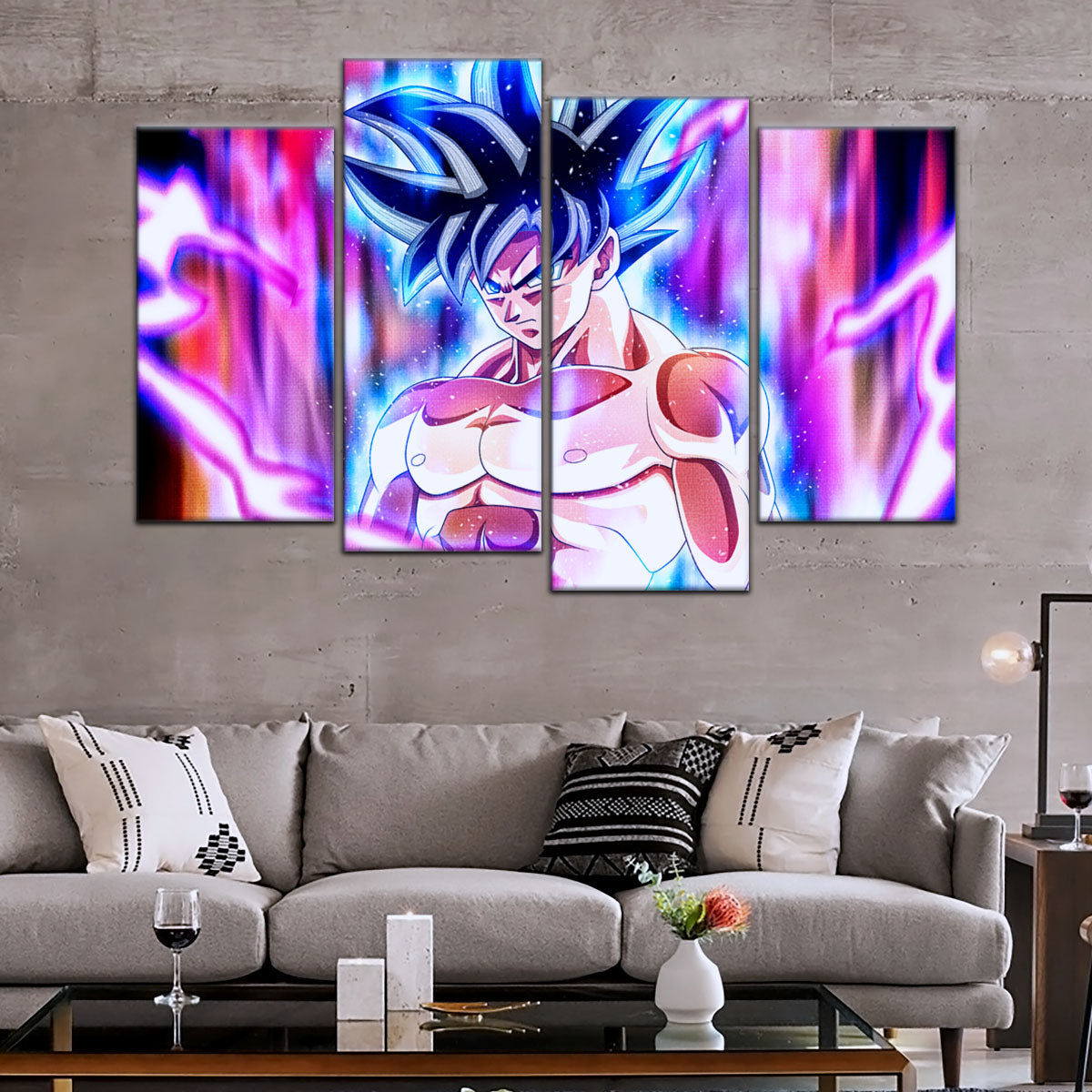 Dragon Ball Super Canvas Wall Art - DR5076 - Ultra Instinct Goku