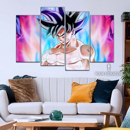 Dragon Ball Super Canvas Wall Art - DR5077 - Ultra Instinct Goku