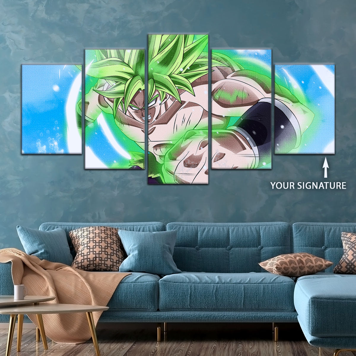 Dragon Ball Super Canvas Wall Art - DR5022 - Legendary Saiyan Broly