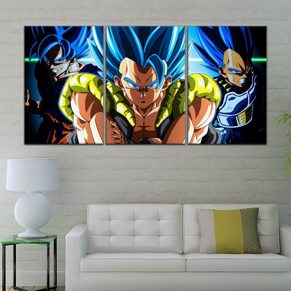 Dragon Ball Super Canvas Wall Art - DR5028 - Super Saiyan Blue Gogeta