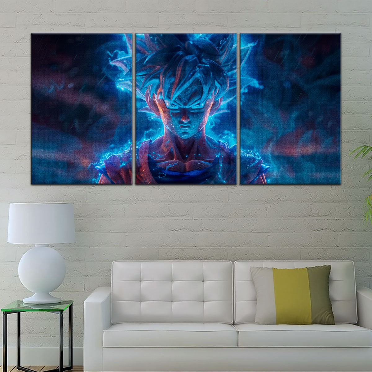 Dragon Ball Super Canvas Wall Art - DR5052 - Super Saiyan Blue Goku