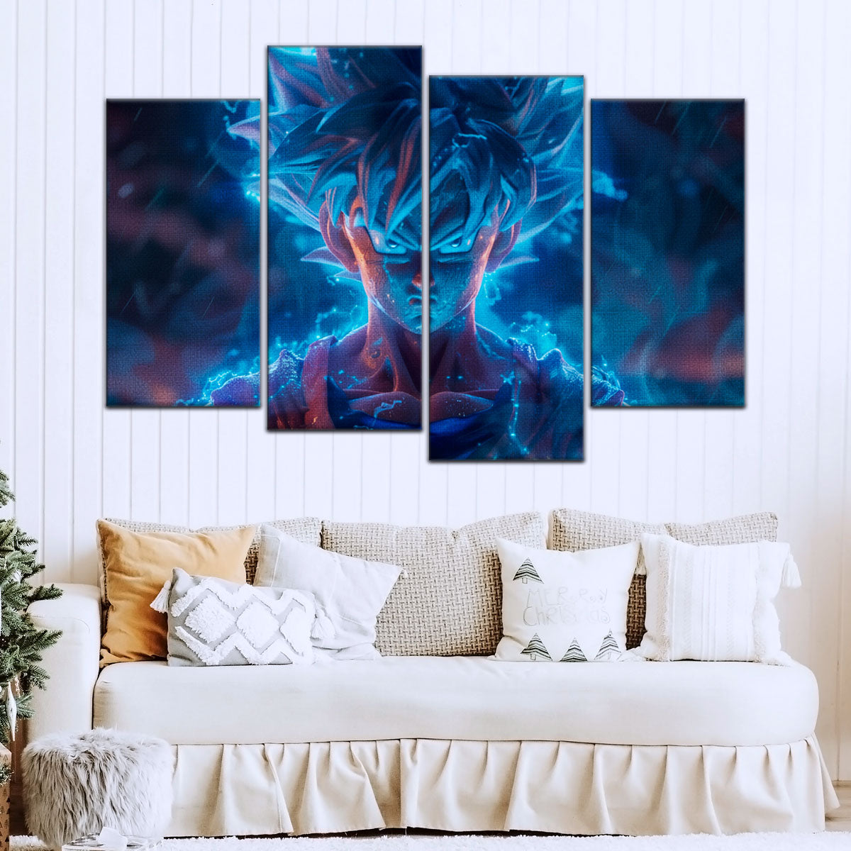 Dragon Ball Super Canvas Wall Art - DR5052 - Super Saiyan Blue Goku