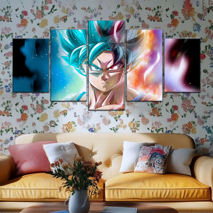 Dragon Ball Super Canvas Wall Art - DR5063 - Super Saiyan Blue Goku