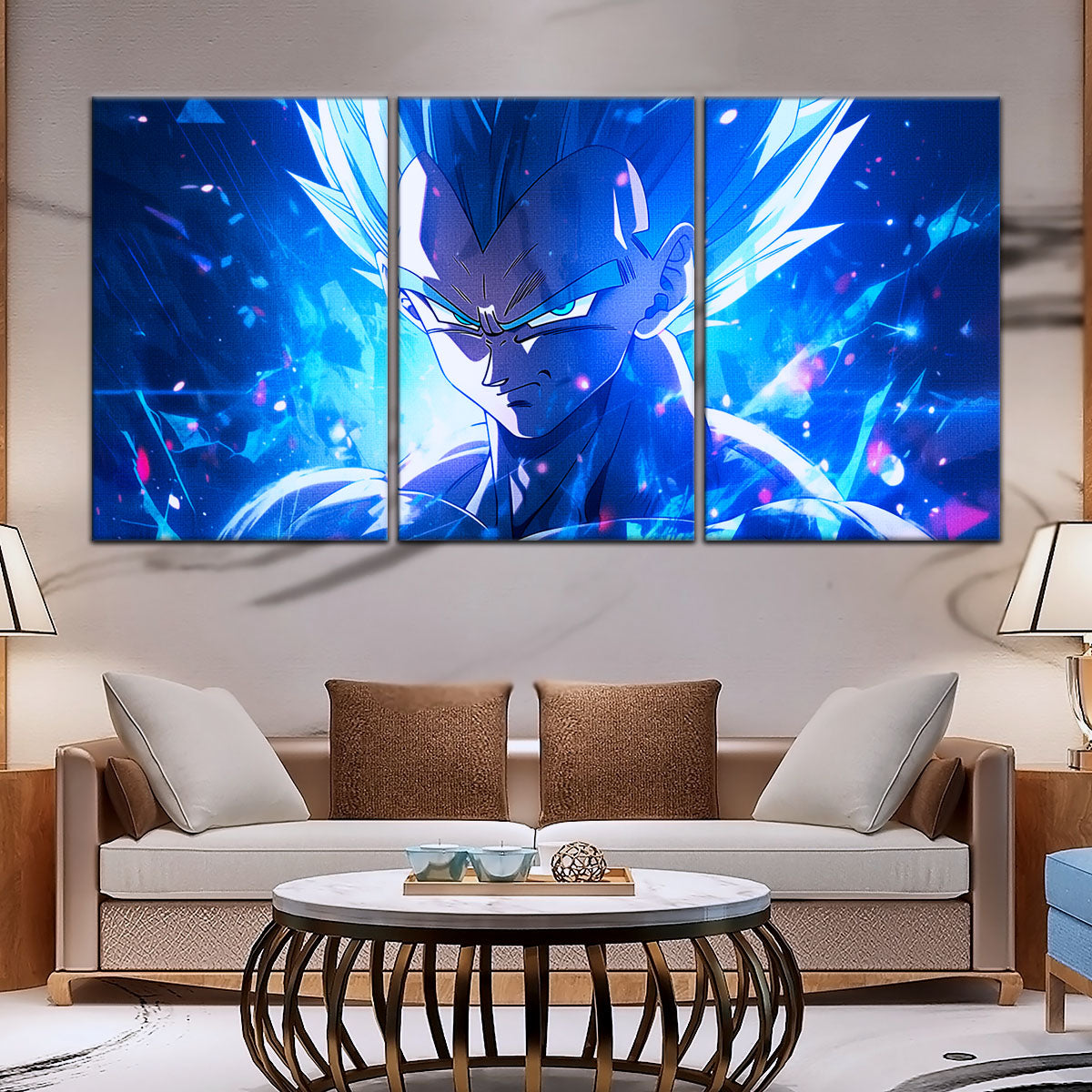Dragon Ball Super Canvas Wall Art - DR5122 - Super Saiyan Blue Goku