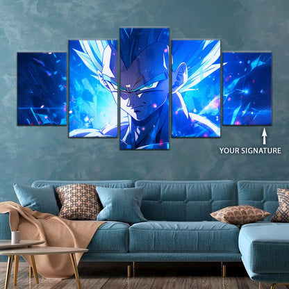 Dragon Ball Super Canvas Wall Art - DR5122 - Super Saiyan Blue Goku